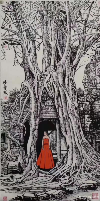 马培童收藏-对话清代杰出画家华喦，潘玮萱评马培童（65）
  华喦清代杰出画家，号新罗山人【图4】