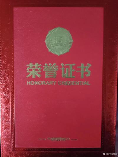 雅涵一一主人凤喜荣誉-清华美院结业证书，大骞研习社新水墨十大技法结业证书，大骞研习社大型厅堂花鸟画结业【图13】