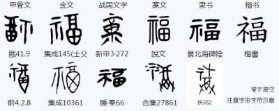 杨牧青日记-修福启新丨杨牧青书法五福骈臻兼福字文化略说
——2022年1月24日北方小年前【图1】