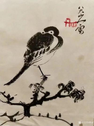 雅涵一一主人凤喜日记-深入研究古人水墨画语言，丰富自己新时期的运用和推进。艺术它来源于生活而又高于生活【图1】