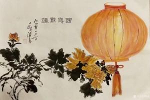 雅涵一一主人凤喜国画作品《国寿无疆》价格800.00元