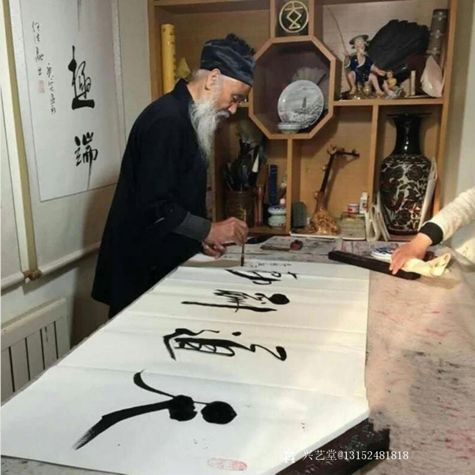 13152481818书法作品《任法融道长作品》【图0】