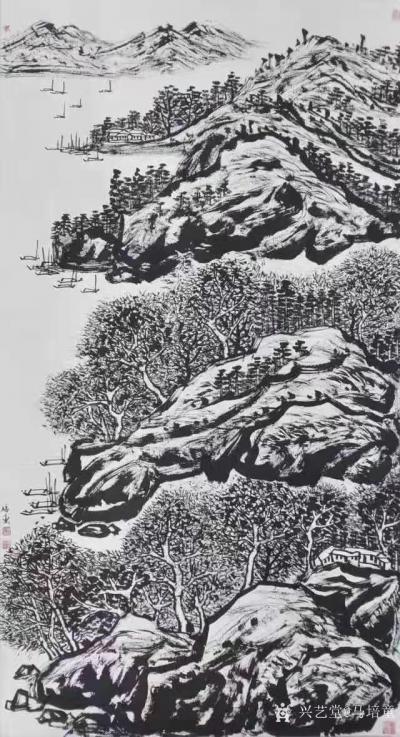 马培童收藏-对话吴伟山水画，潘玮萱评马培童（69）
  吴伟湖北武汉人，是继戴进而起的浙派【图2】