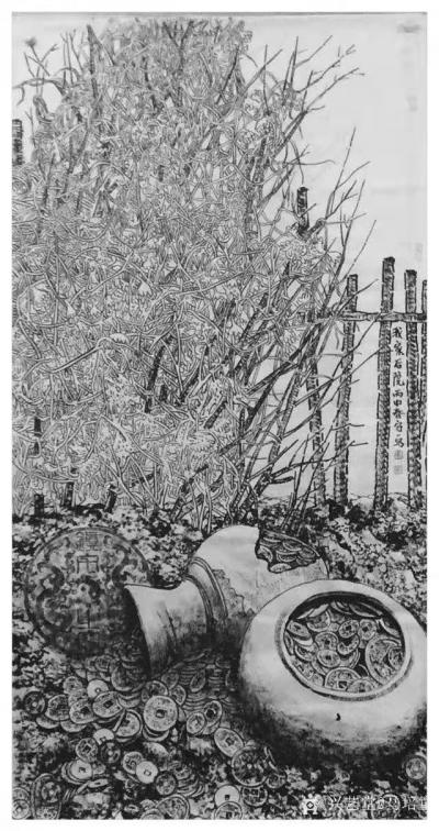 马培童日记-《五、焦墨之路》马培童焦墨画感悟笔记-童心写历（140）
  振兴焦墨之路是很【图2】