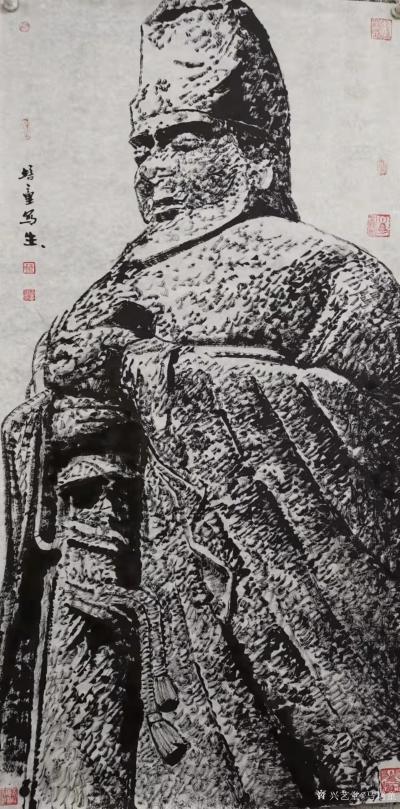 马培童日记-《六、焦墨思维》马培童焦墨画感悟笔记-童心写历（141）
  我对焦墨思维之色【图1】