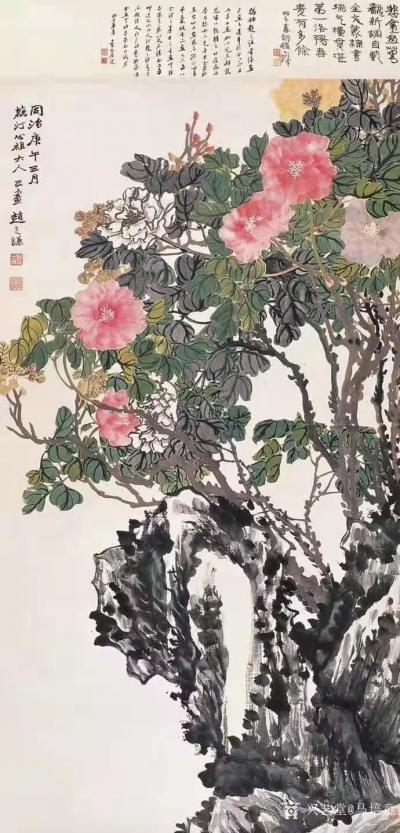 马培童收藏-对话赵之谦花鸟画，潘玮萱评马培童（71）
   赵之谦，祖籍浙江嵊州，后居浙江【图2】