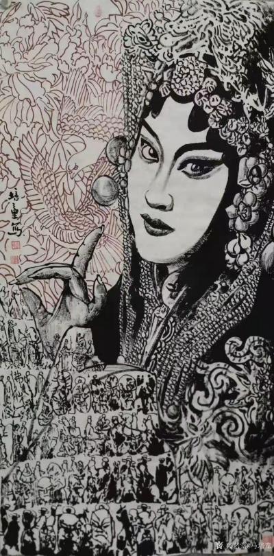 马培童收藏-对话赵之谦花鸟画，潘玮萱评马培童（71）
   赵之谦，祖籍浙江嵊州，后居浙江【图7】