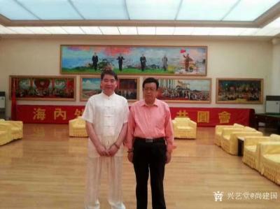 尚建国日记-国画人物山水画《莫要问前程、内心当自知》，尚建国大自在弥乐佛系列作品，创作时间壬【图2】