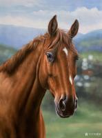 艺术家黎群日记:写实油画欣赏，《一马当先》新作，尺寸75X100㎝，多观察大【图5】