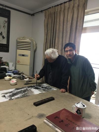 张国超生活-感谢恩师【陈道学】先生的教导，他老人家83岁仍然笔耕不辍，每天坚持画画，是我们后【图3】