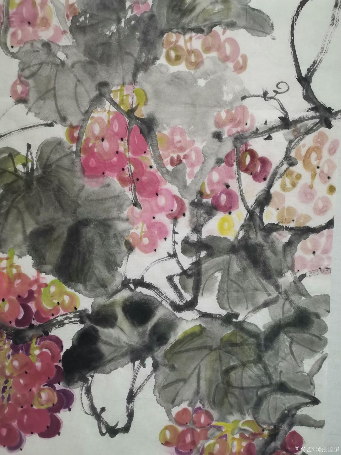 张国超国画作品《硕果累累》【图2】