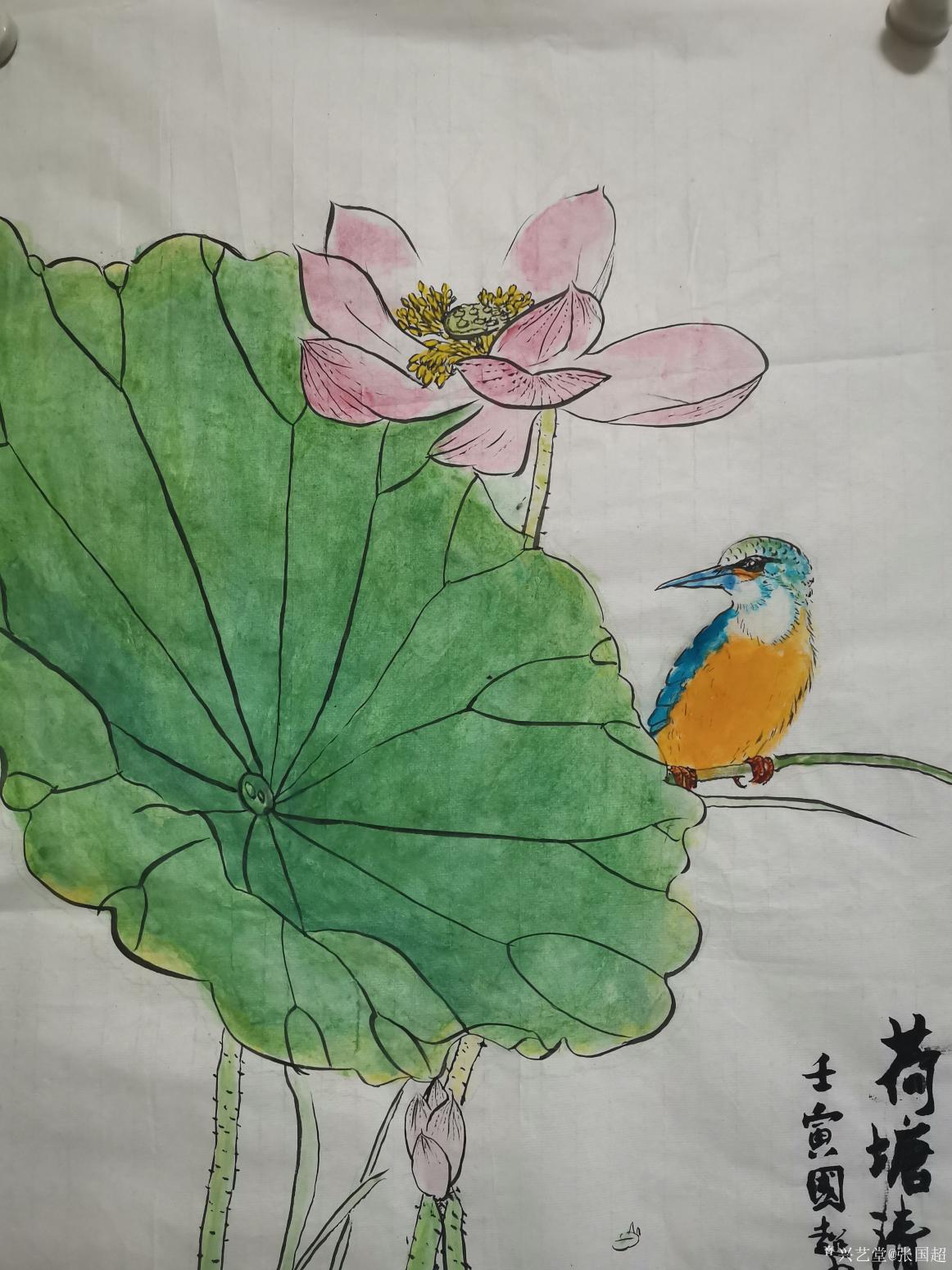 张国超国画作品《荷塘清趣》【图3】