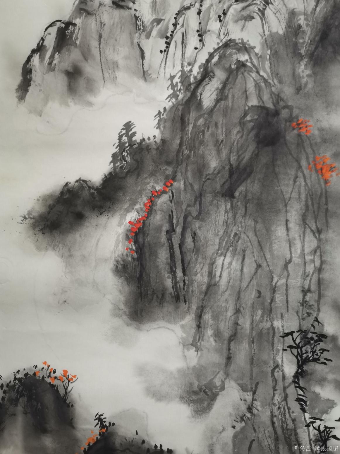 张国超国画作品《夔门秋韵》【图2】