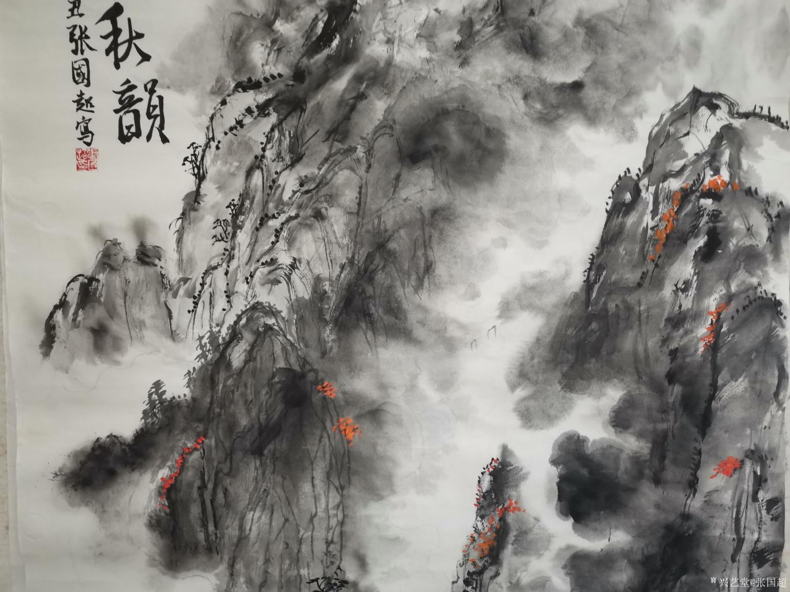 张国超国画作品《夔门秋韵》【图3】