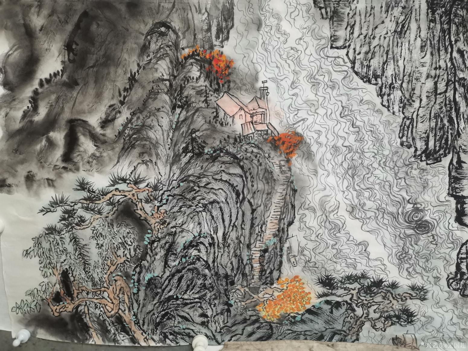 张国超国画作品《夔门秋韵》【图12】