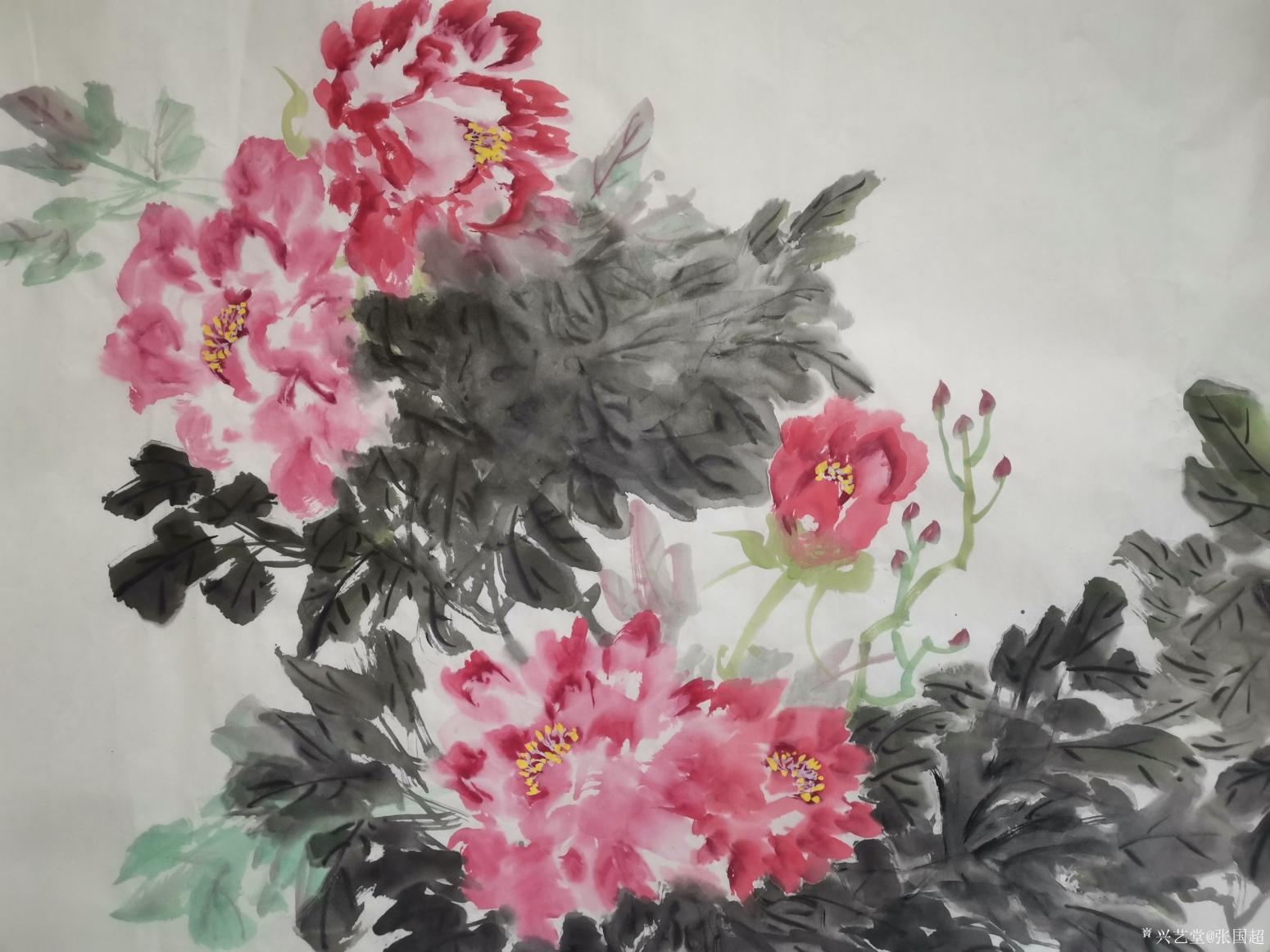 张国超国画作品《平安富贵》【图3】