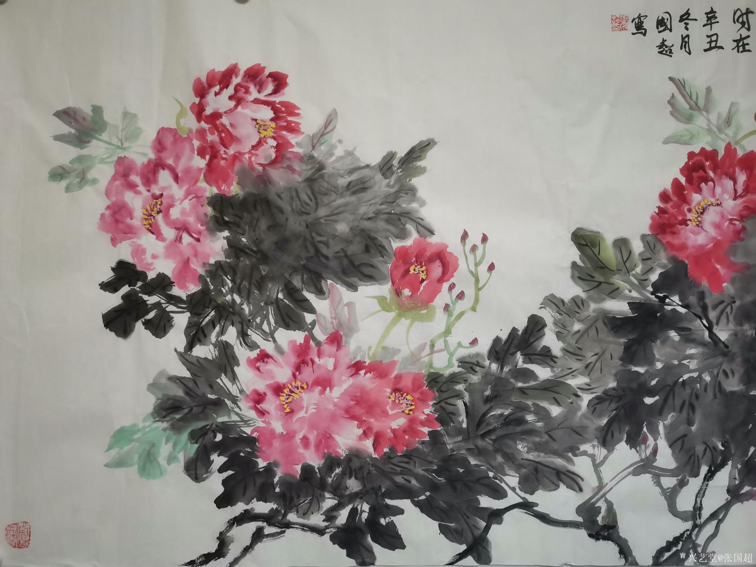 张国超国画作品《平安富贵》【图5】