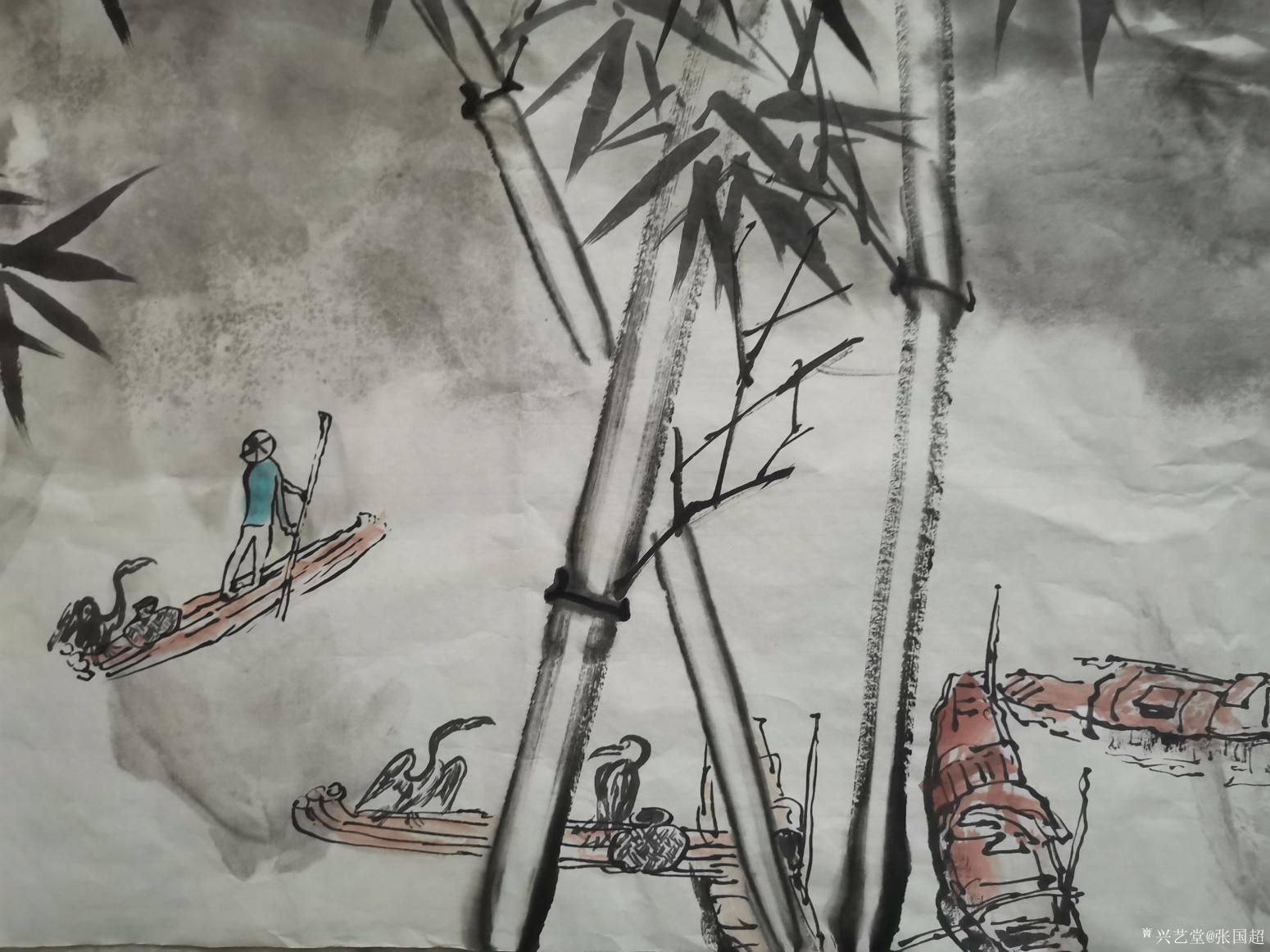 张国超国画作品《漓江之晨》【图1】