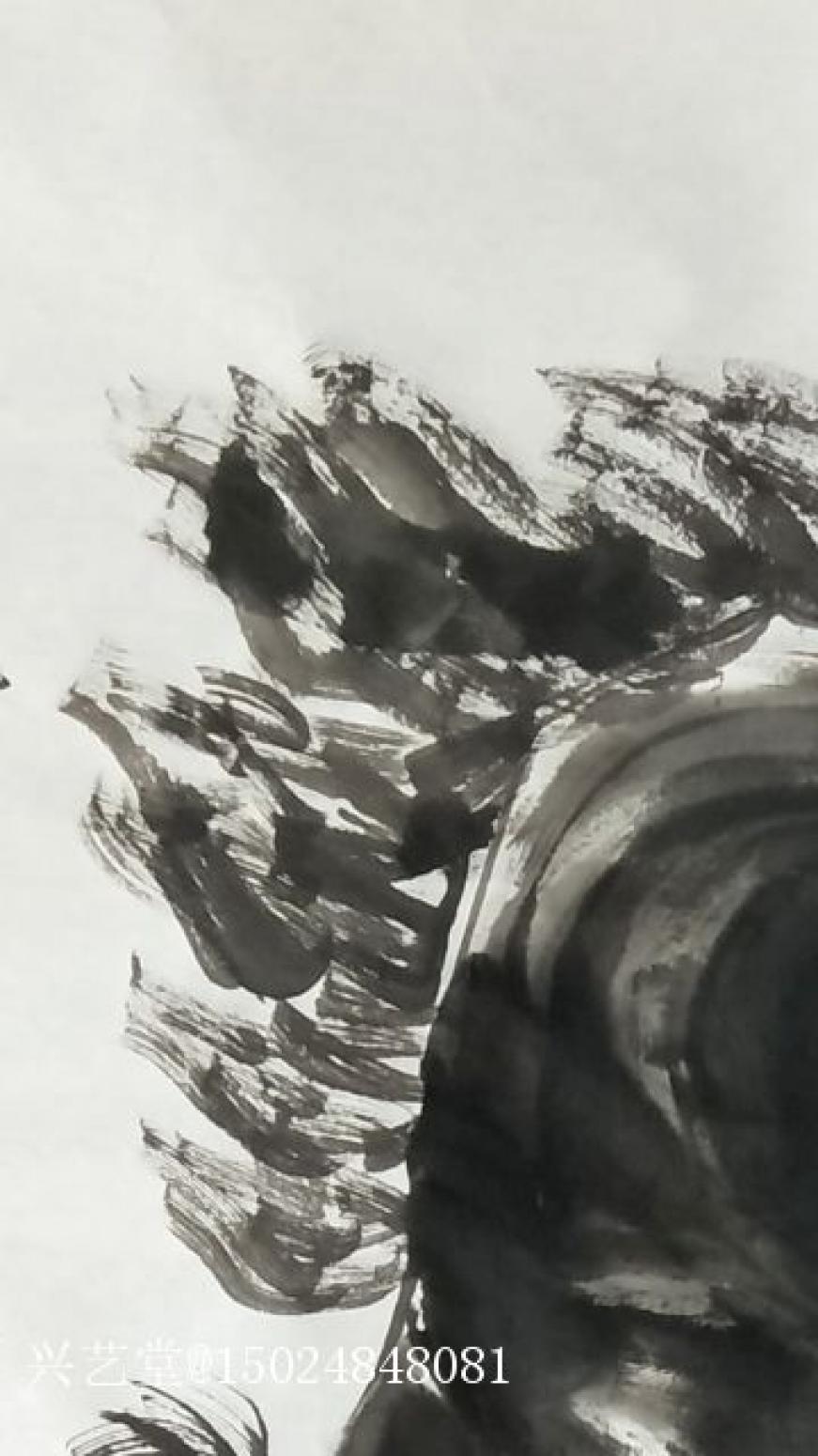 15024848081国画作品《铁蹄雄风》【图0】