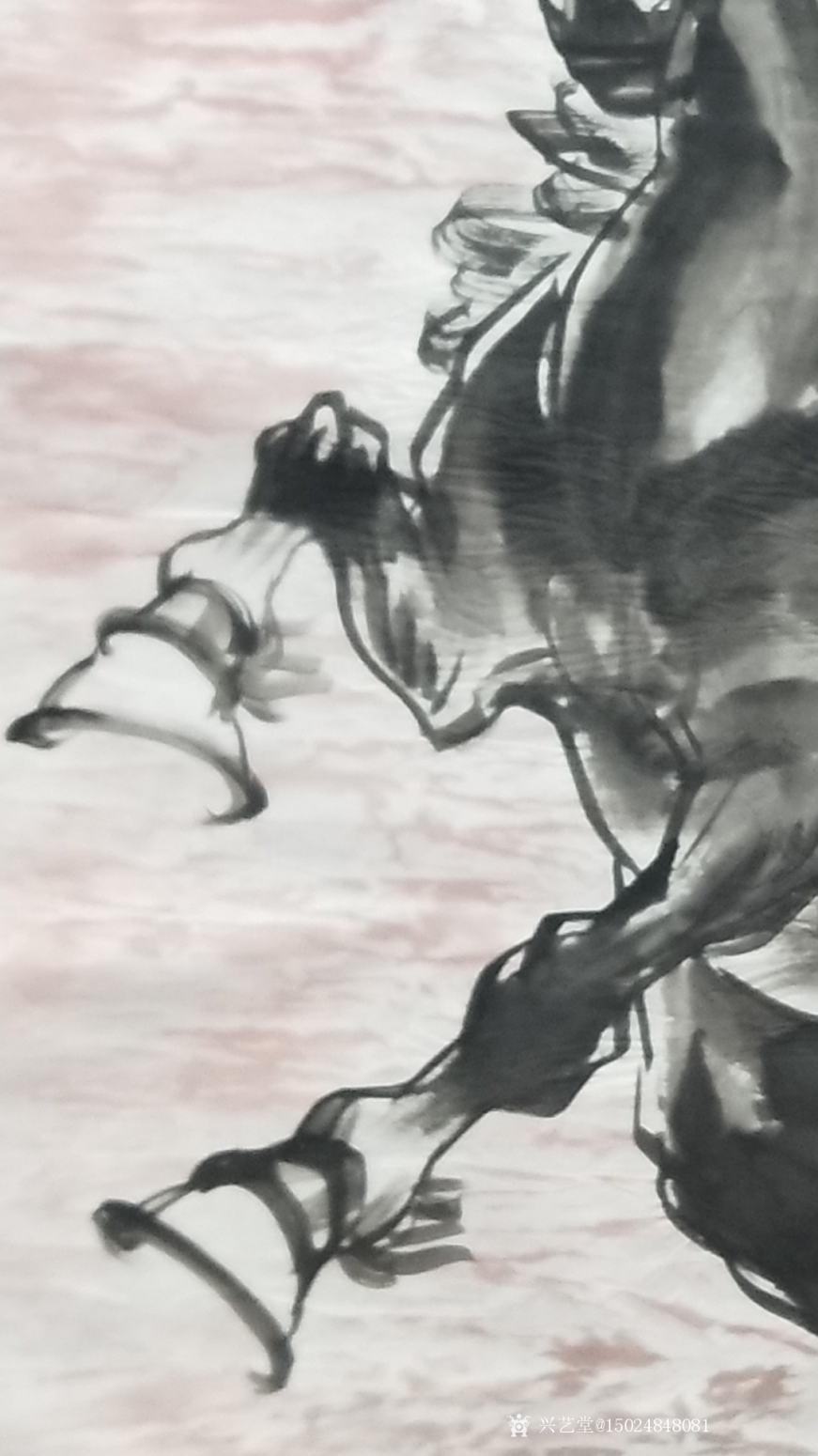 15024848081国画作品《鸿运当头》【图2】