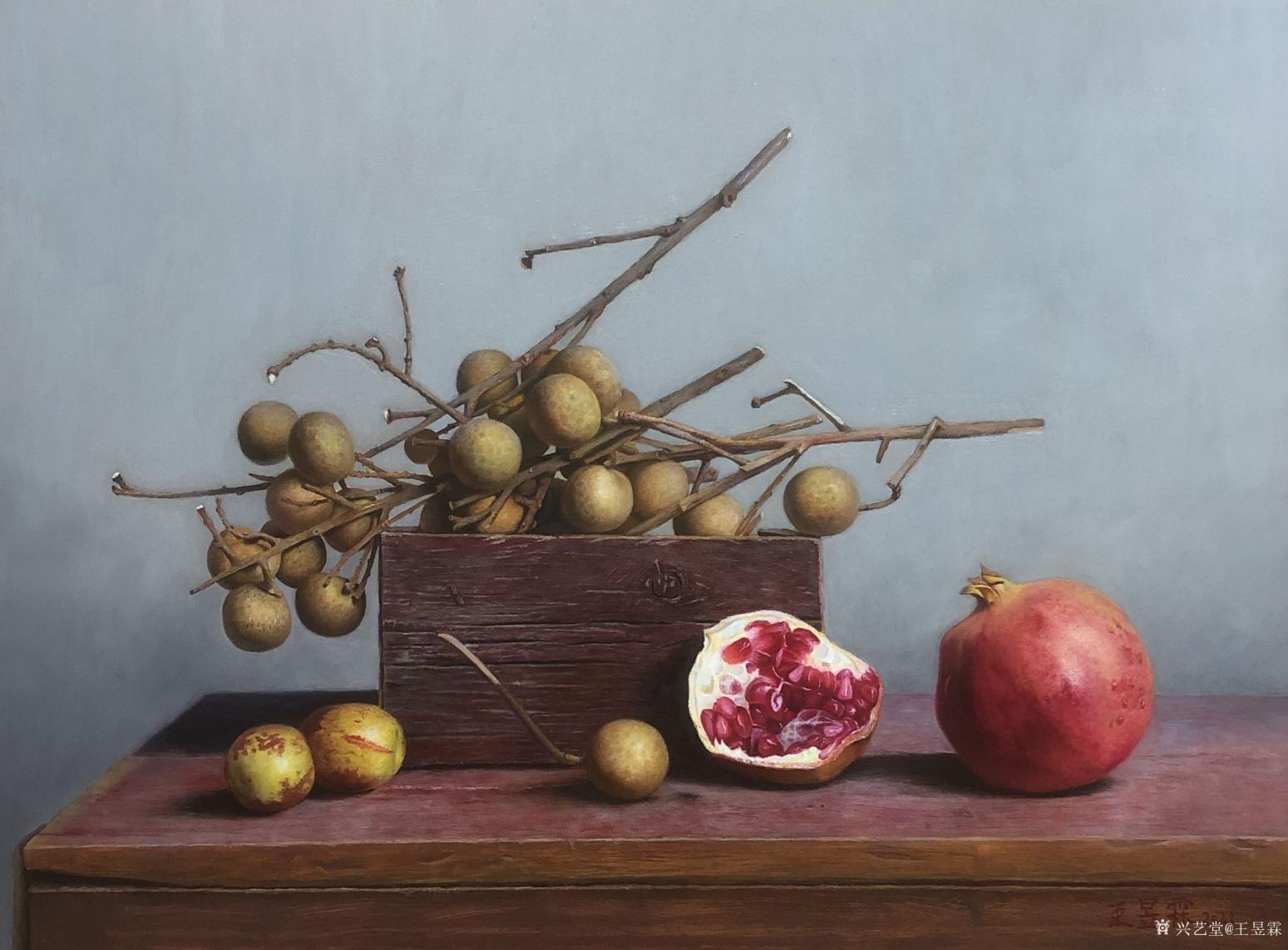 王昱霖油画作品《岁月的痕迹(一)》【图0】