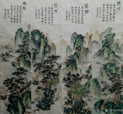 周顺生日记-青绿山水、文人山水和水墨山水有什么区别？
青绿山水与水墨山水作为山水画的不同技【图1】