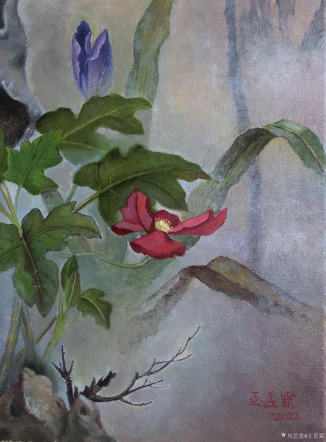 王昱霖油画作品《幽谷》【图0】