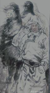 15024848081国画作品《瑞雪兆丰年》价格100.00元