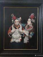 艺术家杨洪顺日记:油画《苗嶺佳人》创作完成
坚持不一定成功，不坚持一定不会成【图0】