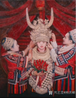 艺术家杨洪顺日记:经历了两个月的涂涂抹抹，油画《出嫁》完成，浸注了我太多的心血【图0】