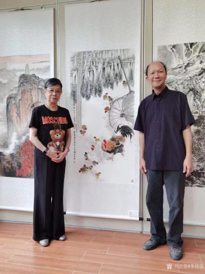 李伟强荣誉-近日，拙作国画花鸟画《瞧这一家子》，入选岭南画派“三杰”祖师爷二高一陈的陈树人纪【图4】