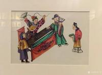 艺术家石广生收藏:“粤剧题材通草画作品展”观感。
日前应邀，冒雨前往位于广州【图4】