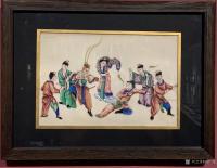 艺术家石广生收藏:“粤剧题材通草画作品展”观感。
日前应邀，冒雨前往位于广州【图5】