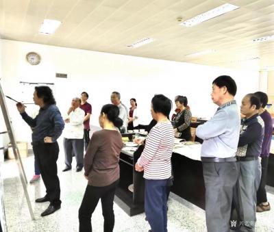 叶仲桥收藏-冬去春来、寒来暑往，今天市老干部大学绘画班【2018届】结业了，我作为美术班的老【图3】