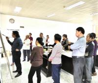 艺术家叶仲桥收藏:冬去春来、寒来暑往，今天市老干部大学绘画班【2018届】结业【图2】