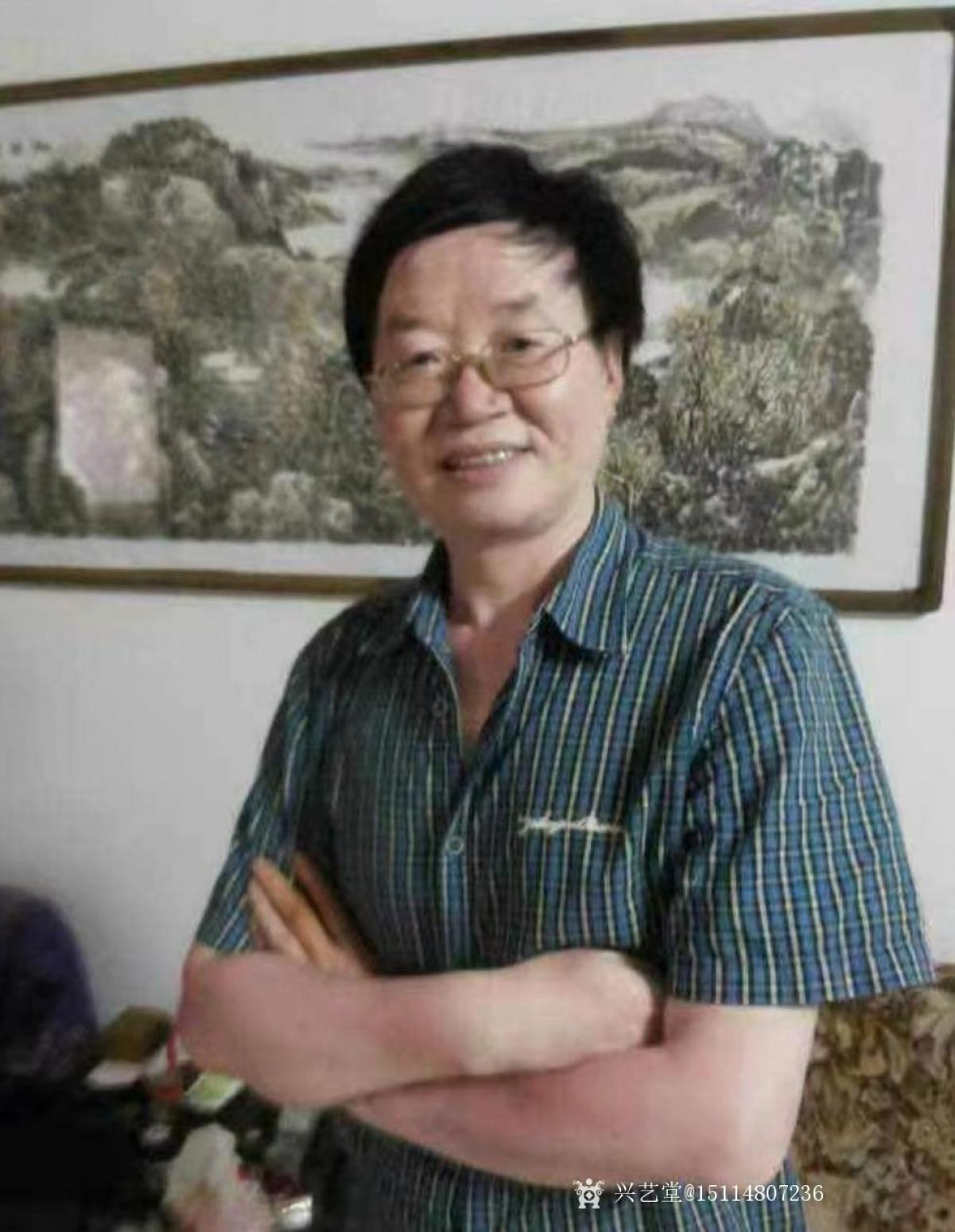 15114807236国画作品《大画家宗玉魁三尺作品》【图1】