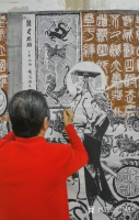 艺术家马培童日记:《中国焦墨彭城汉画》马培童焦墨画感悟笔记【汉画心话】（一）
【图1】