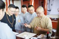 艺术家何达生活:九华山禅意绘画教学【图1】