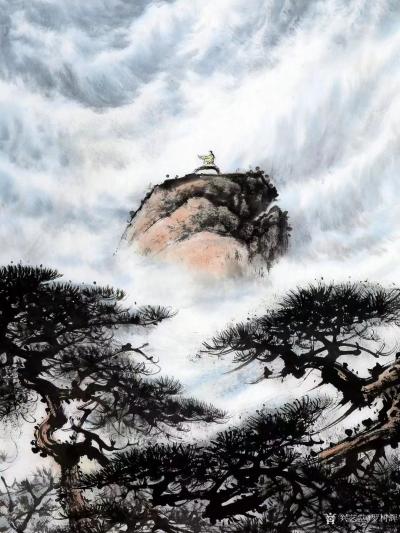 罗树辉收藏-7月24日上午，广东牡丹王子孙幼明老师，中国书协金新宇老师，以及黄振贤老总，罗先【图2】