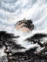 艺术家罗树辉收藏:7月24日上午，广东牡丹王子孙幼明老师，中国书协金新宇老师，【图1】