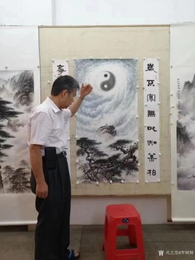 罗树辉收藏-7月24日上午，广东牡丹王子孙幼明老师，中国书协金新宇老师，以及黄振贤老总，罗先【图4】