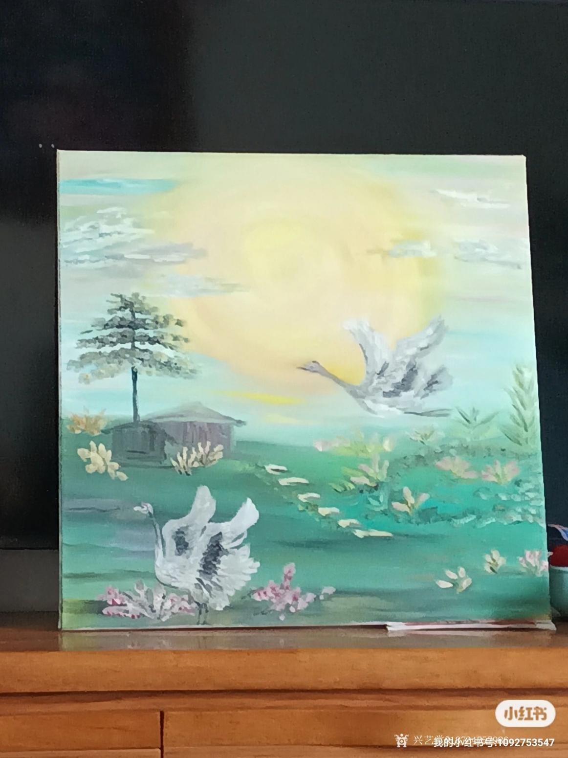 18724757986油画作品《原创油画》