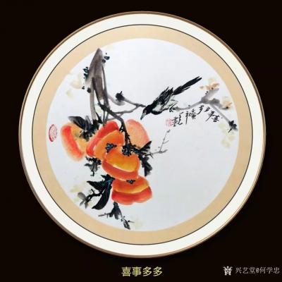 何学忠日记-小品画在画材、题材、样式的选择上有更大的自由和空间。因作品内容较少，让读者能看明【图1】