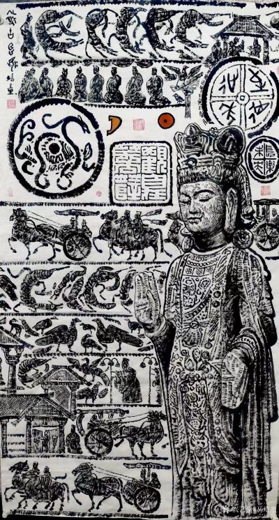 马培童日记-《皴笔刻的控笔有度》马培童焦墨画感悟笔记【汉画心话】（七）;
<p>
	彭城【图2】