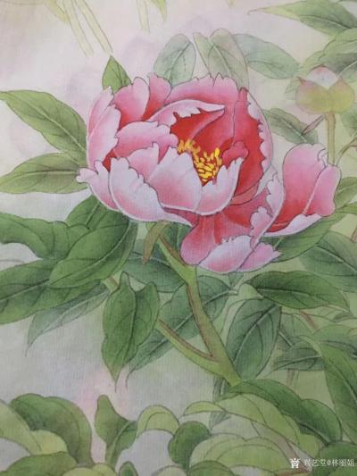 林丽姐日记-有邻居看见我的画，然后在议论，这个画好漂亮呀。工笔画确实漂亮，只要能画出漂亮的画【图1】