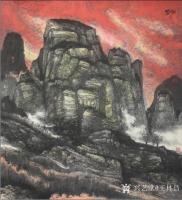 艺术家王林昌日记:山静而安，云浮而动
《九天玄鼎》89x97cm，画是旧画，【图0】