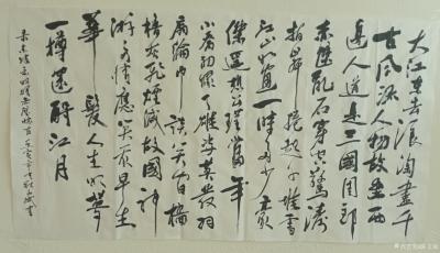 陈文斌日记-行草录苏东坡《念奴娇 赤壁怀古》。【图1】