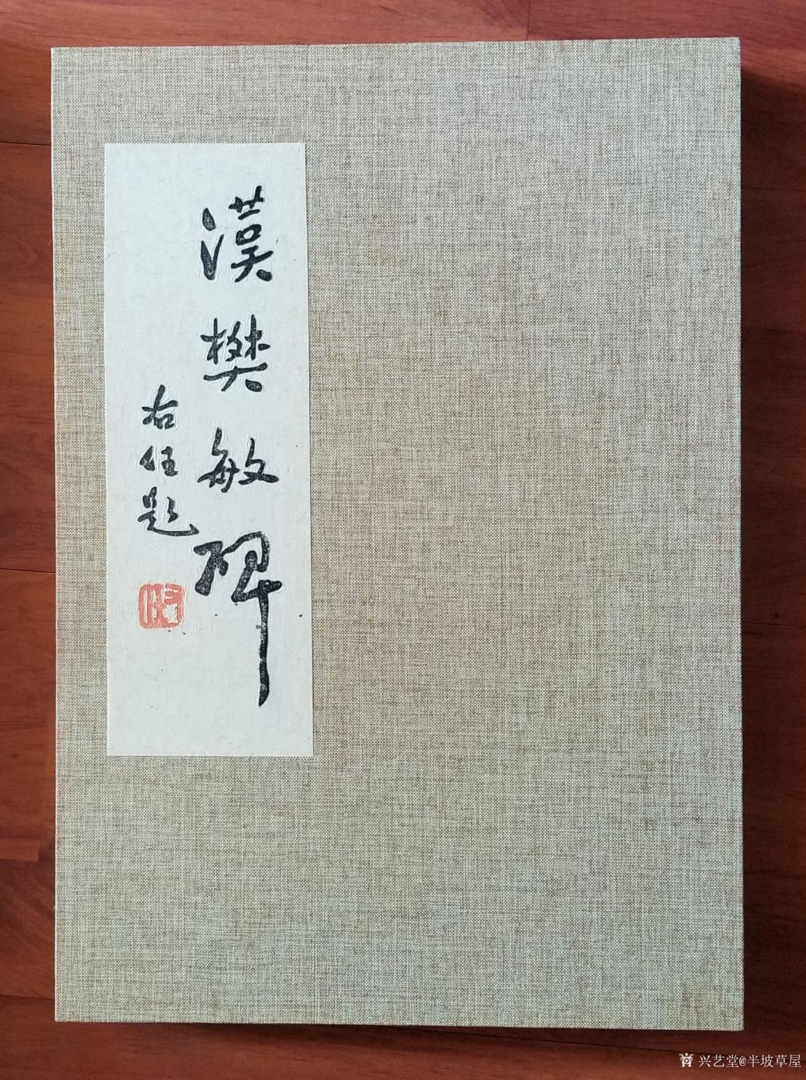 半坡草屋书法作品《樊敏碑册页》