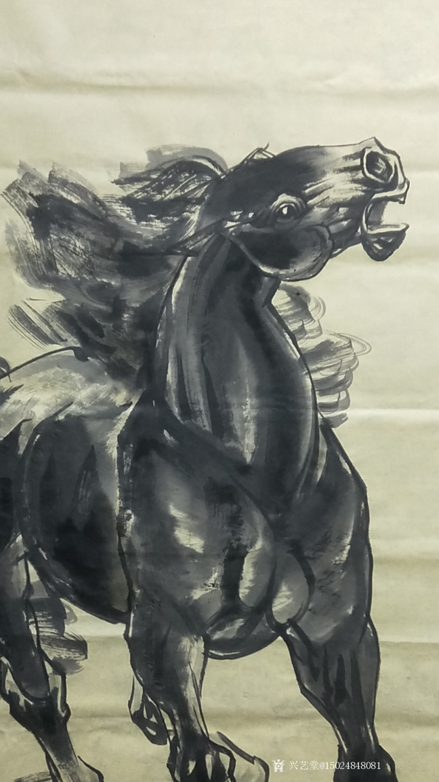 15024848081国画作品《天马行空》【图2】
