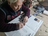 艺术家杨牧青日记:当代甲骨文书法引领者、书画德艺双馨魏峰先生印象记
2022【图1】